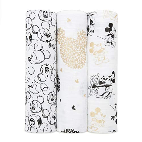 aden + anais 100% cotton muslin swaddles