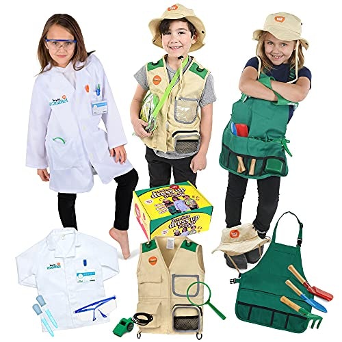 Born Toys Deluxe Premium Washable Dress up Trunk Set
