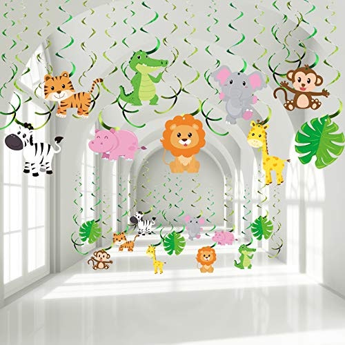 Jungle Safari Animals Party Decorations