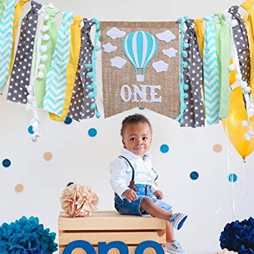 High Chair Banner For 1st Birthday