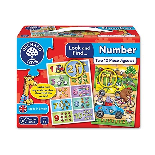 Look and Find...Number Jigsaw