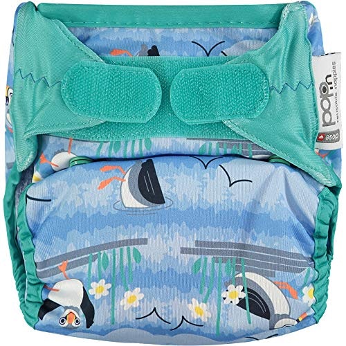 Close Pop-in Puffin Bio Laminate Nappy