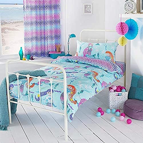 Riva Paoletti, Kids Mermaid Toddler Duvet Cover Set