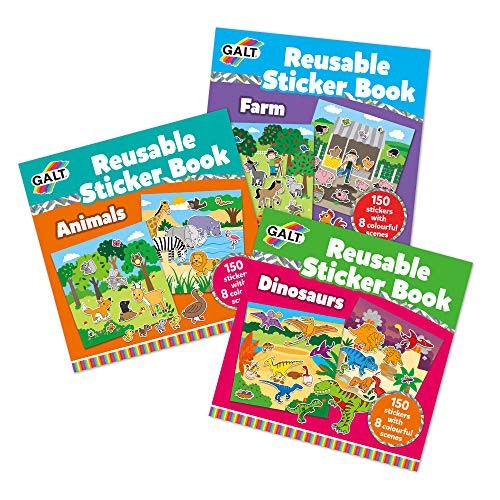 Galt Toys Sticker Book Bundle
