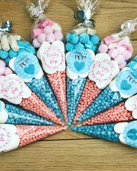 baby shower sweet cone