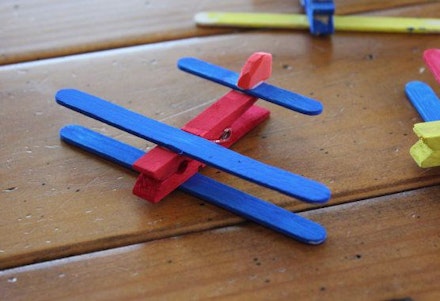 clothes peg plane