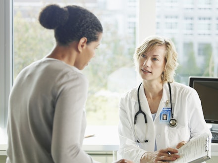 doctor worried