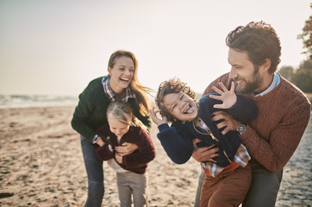 family fun beach