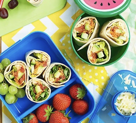 healthy lunch box ideas super salad wrap jpeg