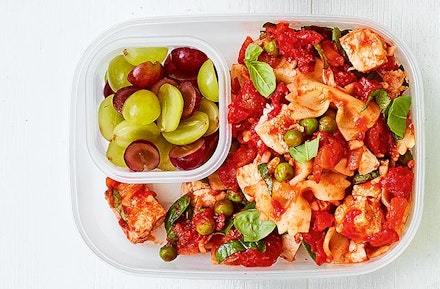 healthy lunchbox ideas chicken pasta salad
