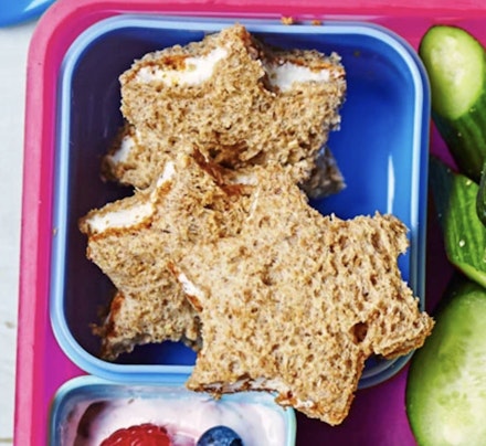 healthy lunchbox ideas star sarnies
