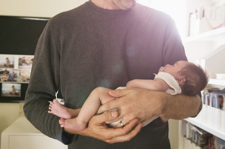 holding baby3 dad holding baby