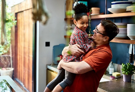 man and child