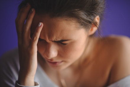 migraine woman