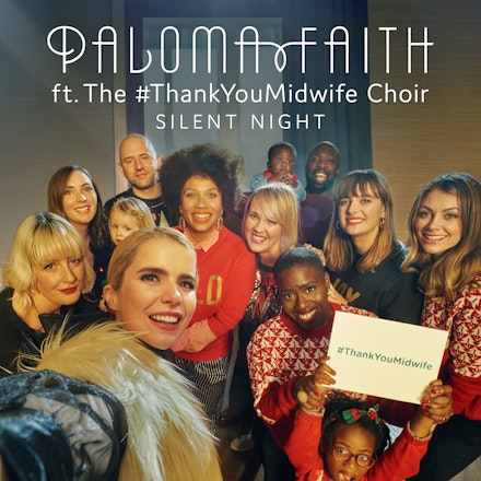 paloma faith x pampers thankyoumidwife choir album artwork