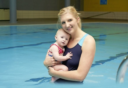 Rebecca Adlington says take your baby swimming! Rebecca Adlington says take your baby swimming!