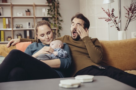 tired dad