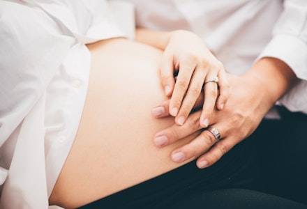 when can others feel your baby move development kicks flutters