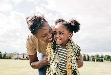 woman and child