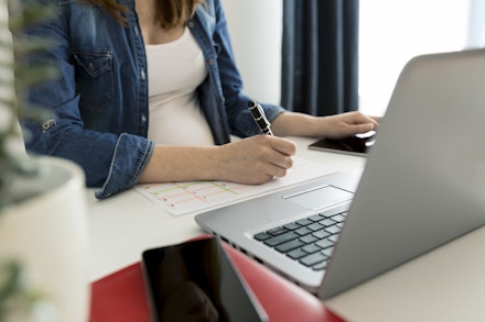 woman office