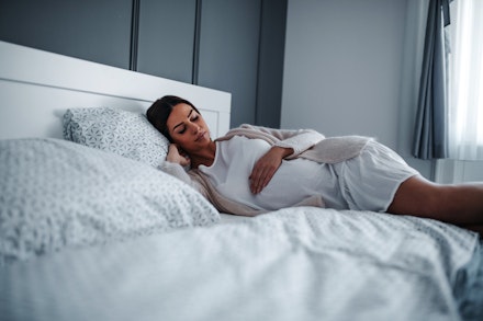 woman resting