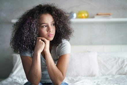 worried woman
