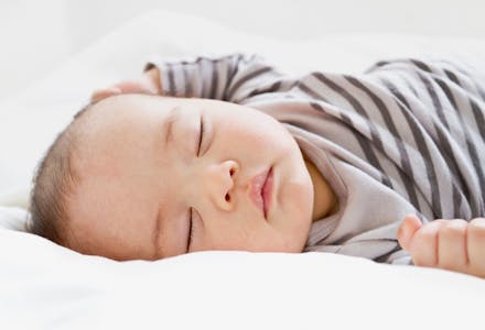 1) Settling down baby