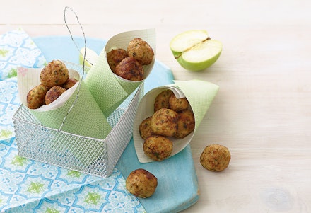 Chicken and Apple Balls Recipe by Annabel Karmel Chicken and Apple Balls Recipe by Annabel Karmel