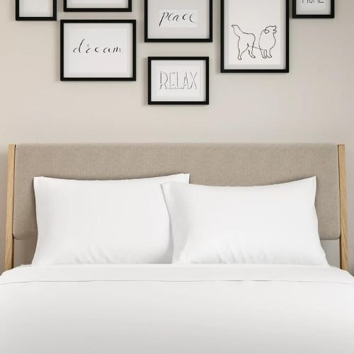 2 Pack Body Sensoru2122 Pure Cotton Pillowcases