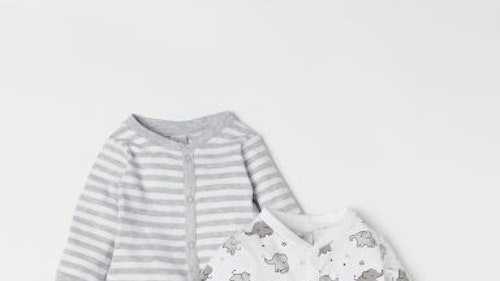 3-pack cotton pyjamas