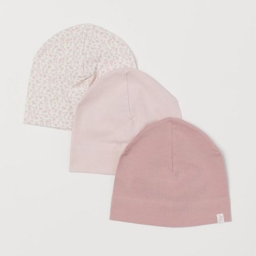 3-pack cotton jersey hats