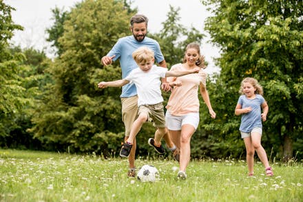 Be more active as a family Active family