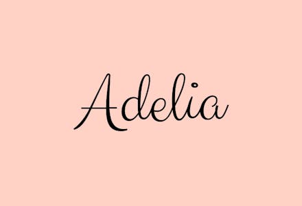 1) Adelia Adelia