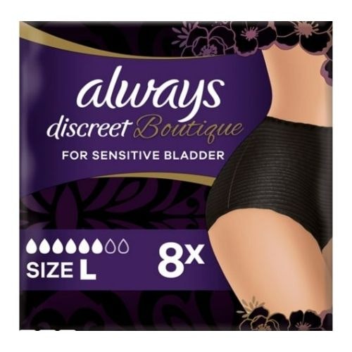 Always Discreet Boutique Underwear Incontinence Pants Plus