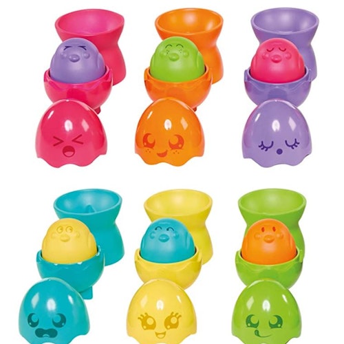Tomy Toomies Hide and Squeek Big Egg Stacker