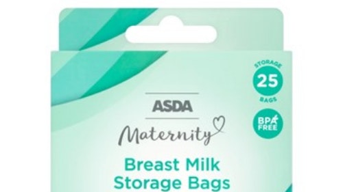 ASDA Maternity 25 Breast Milk Storage Bags