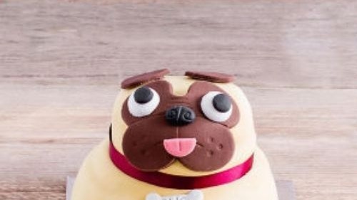 ASDA Pabs the Pug Celebration Cake
