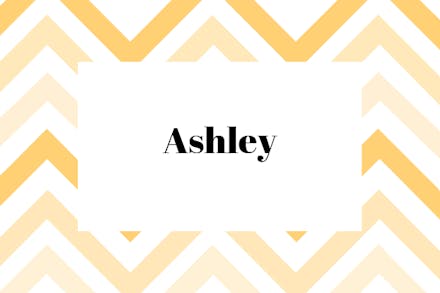 1) Ashley Ashley