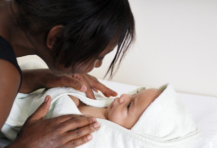 baby bath towel
