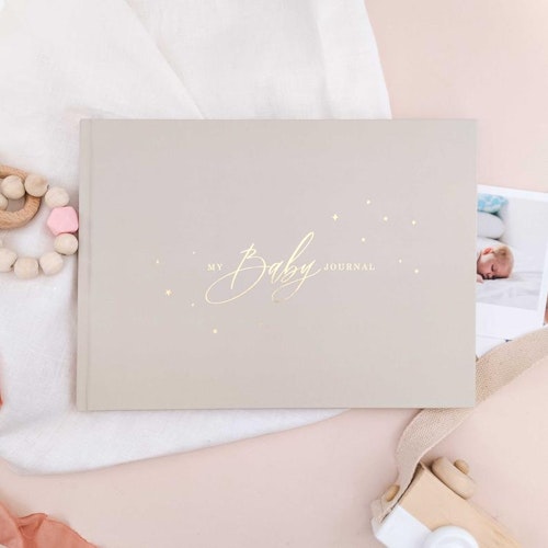 Luxury baby memory book