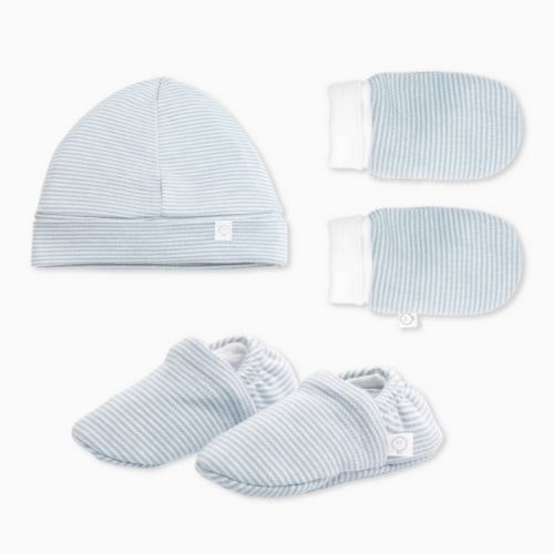 Baby Mittens, Booties u0026amp; Hat Set