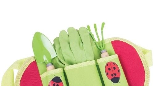 Bigjigs Toys Childrenu0026#039;s Gardening Belt and Tools