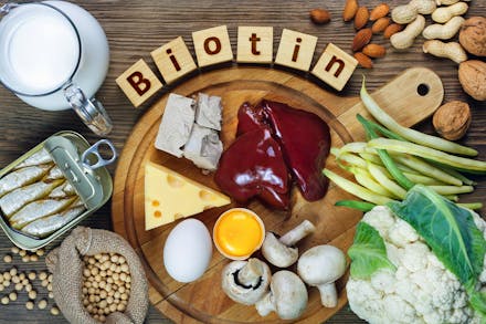 1) Eat foods rich in biotin cheese, mushrooms, cauliflower, fish