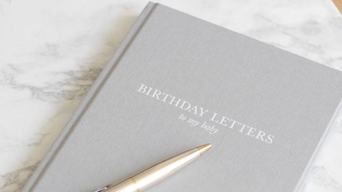 Birthday Letters to My Baby