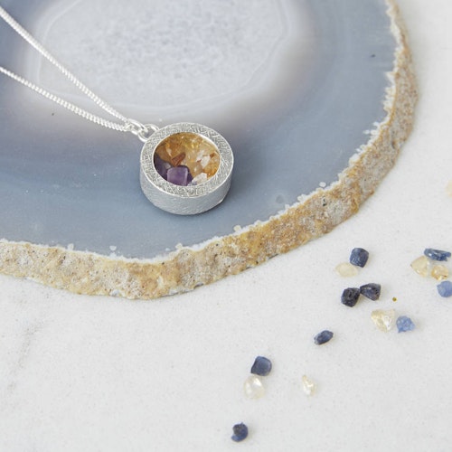 Personalised Mixed Birthstone Necklace