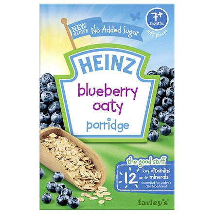 blueberry oaty porridge 7m 1