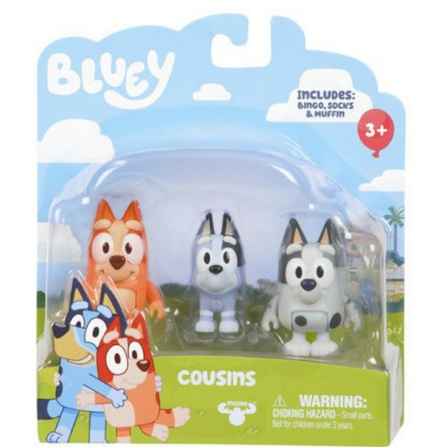 Bingo, Socks u0026amp; Muffin Cousins Figures