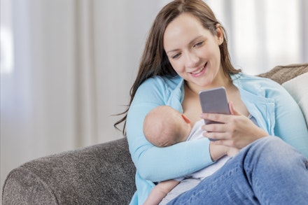 breastfeeding phone