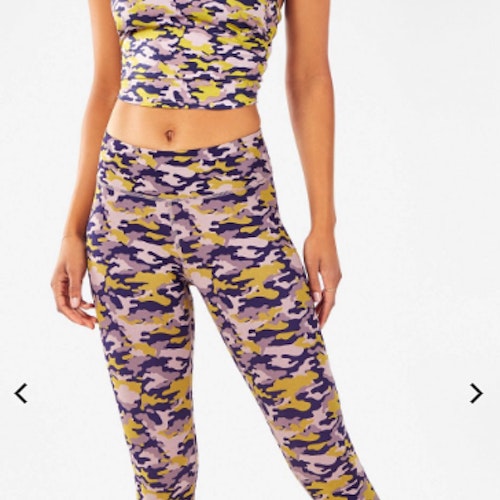 Salar Printed Heathered Leggings