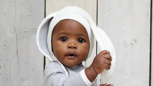 White Bunny Hat